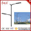 Galvanized steel road street lamp posts light poles with OEM,ODM service, ISO, SGS, CE certificates